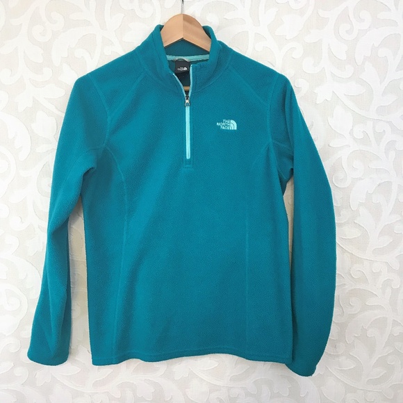 The North Face Jackets & Blazers - The North Face Glacier 1/4 Zip Green Sz Lg